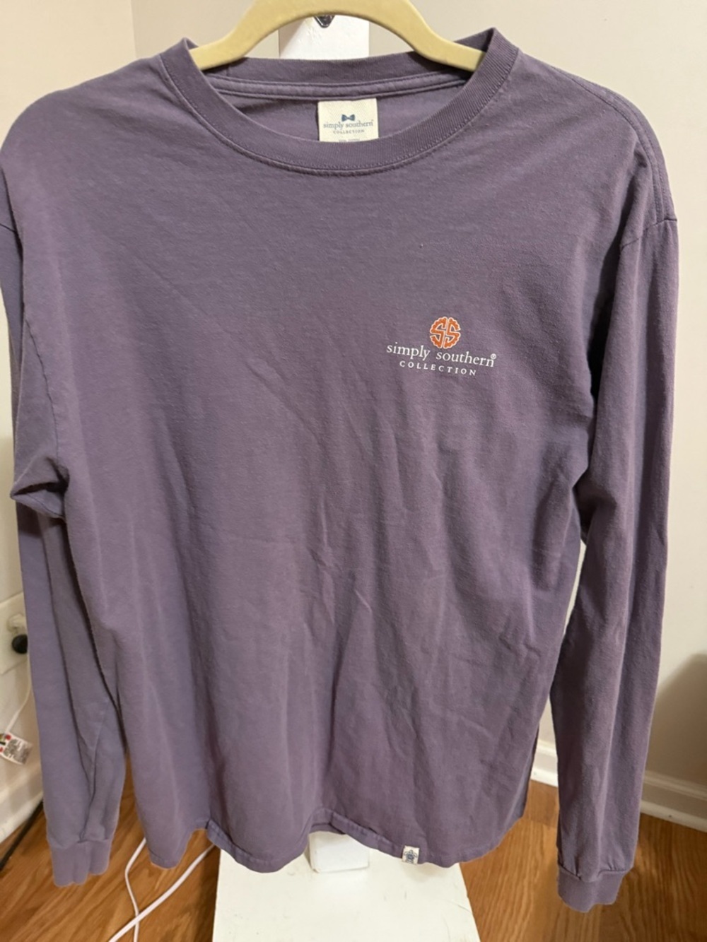 Simply Southern Happy Howl-oween Long Sleeve T-Shirt.